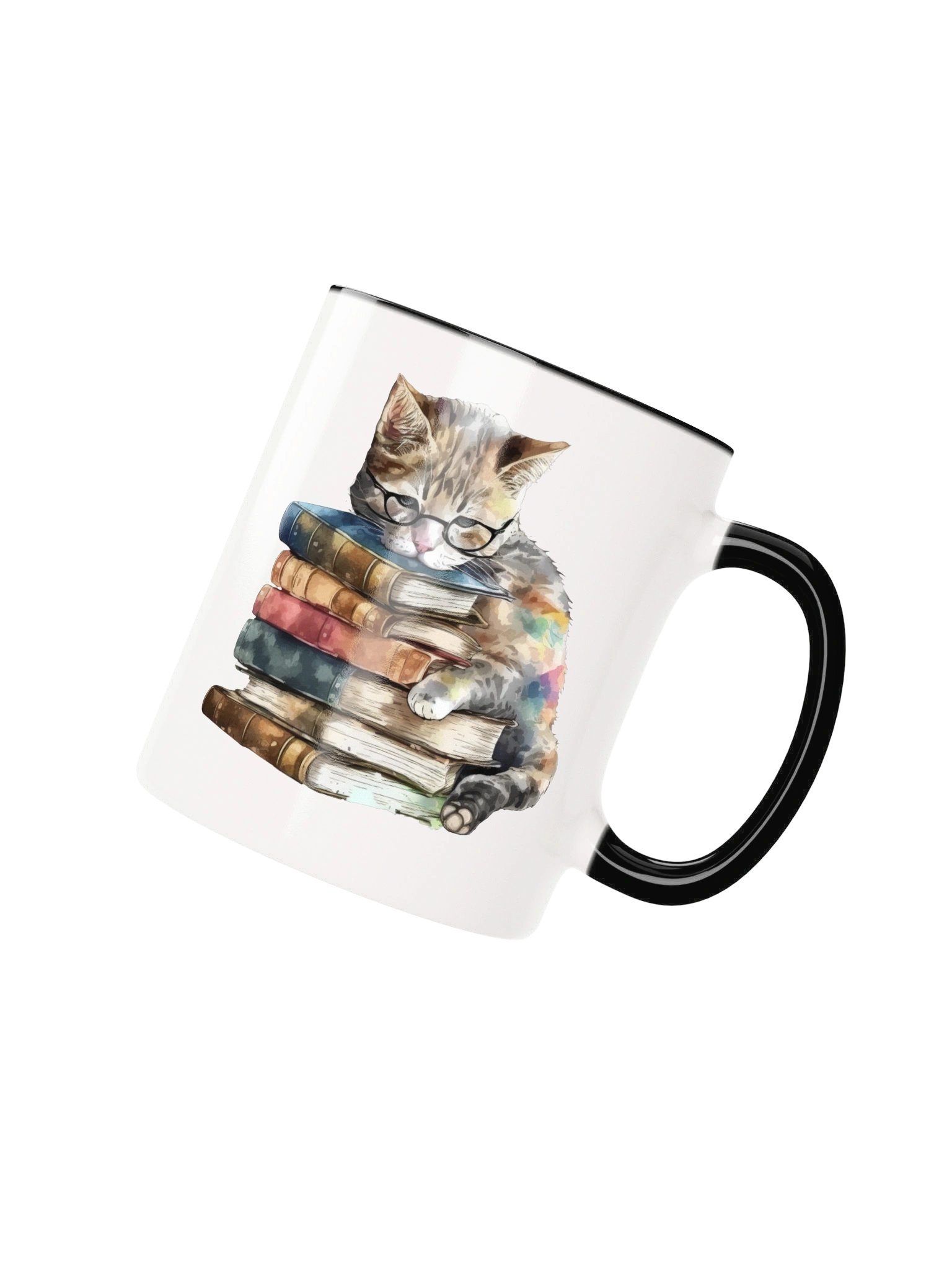 Reading Cat Mug product image (11)