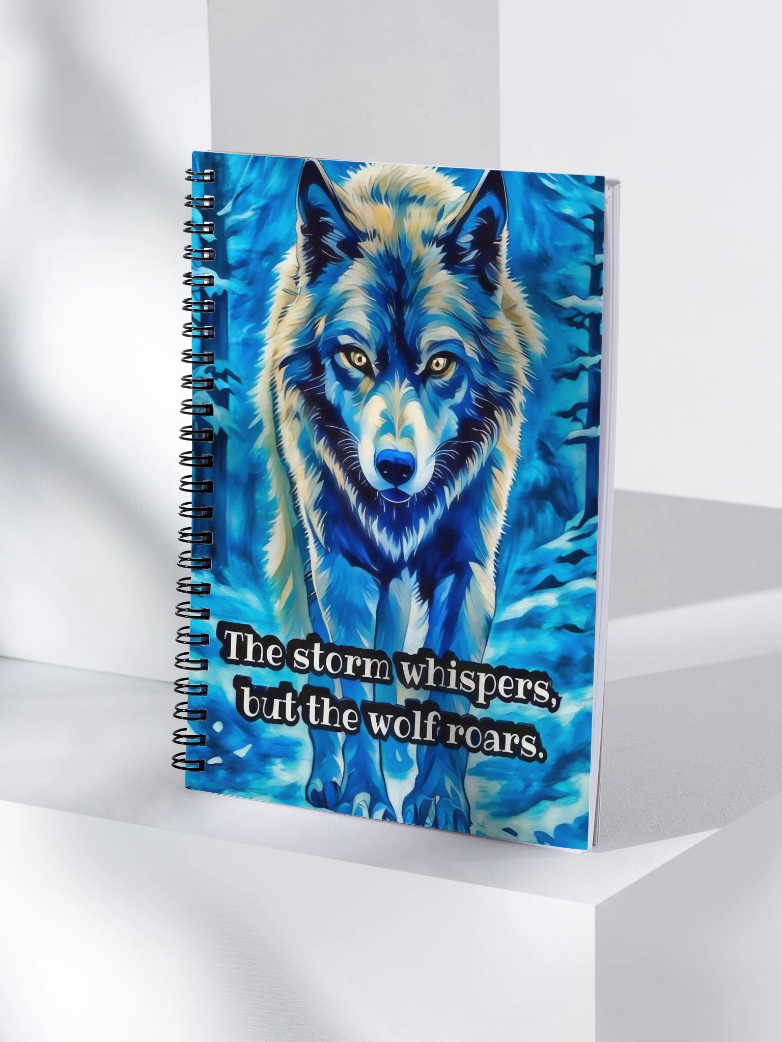 The Storm Whispers, the Wolf Roars Notebook product image (4)