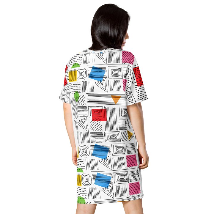 Velenir Art Work Women T-Shirt Dress product image (2)