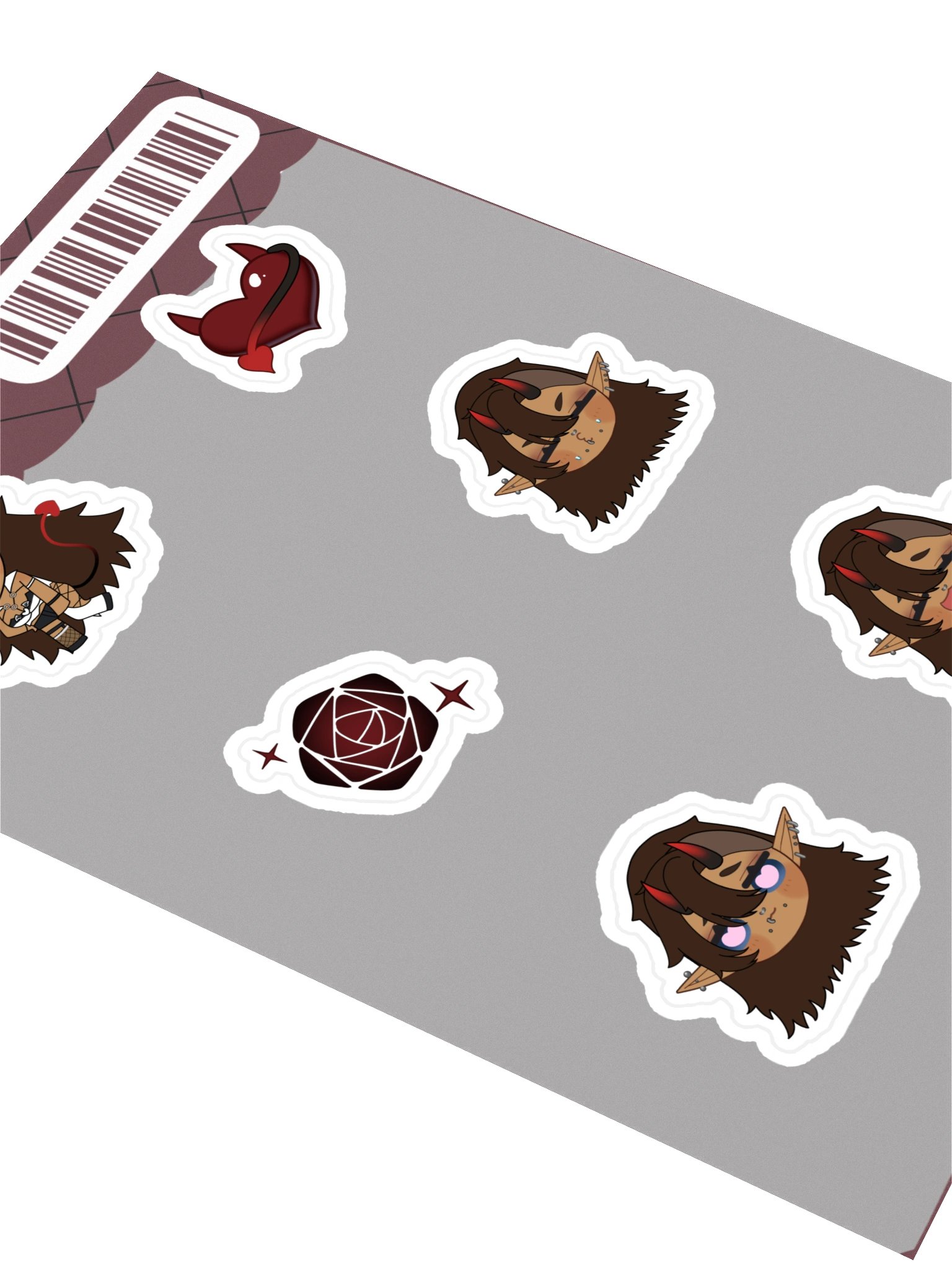Chibi Sticker Sheet product image (2)