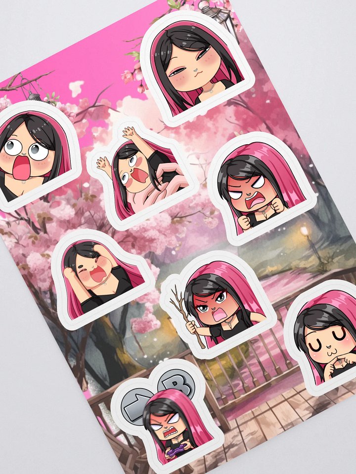 Meme and Rage Sticker Sheet (Ver. 1) product image (1)