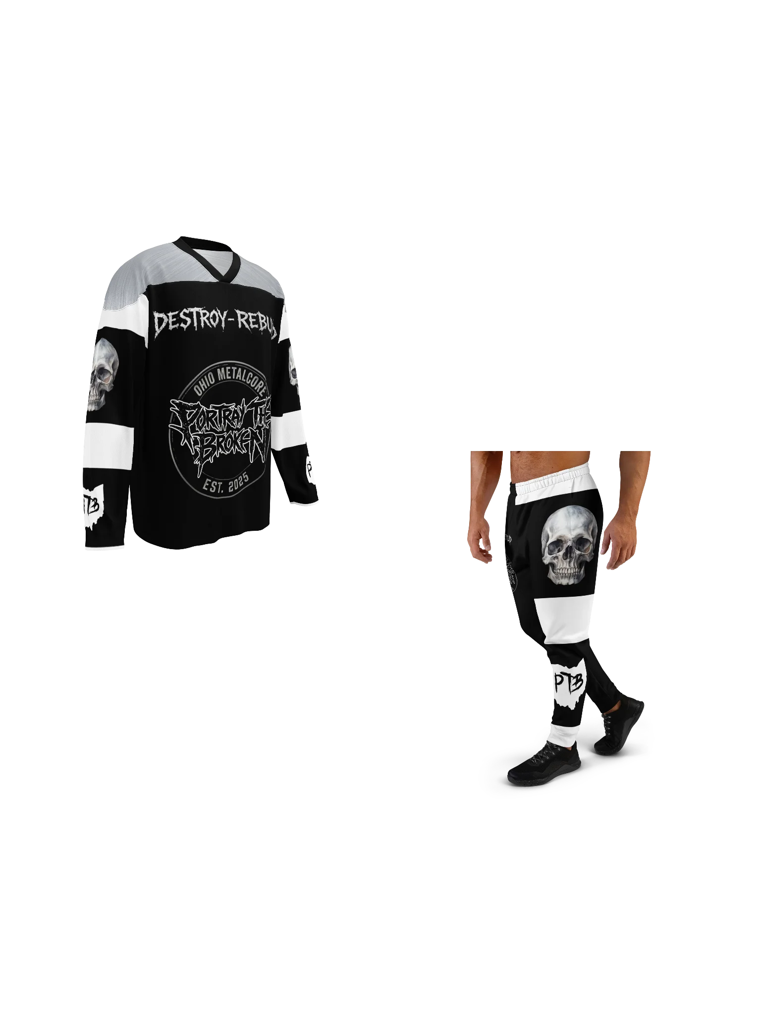 Portray the Broken Hockey Jersey Bundle product image (1)