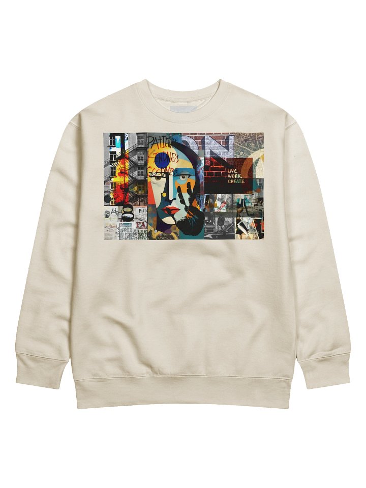 'Live, Work, Create' by Edward Martin Premium Sweatshirt product image (114)