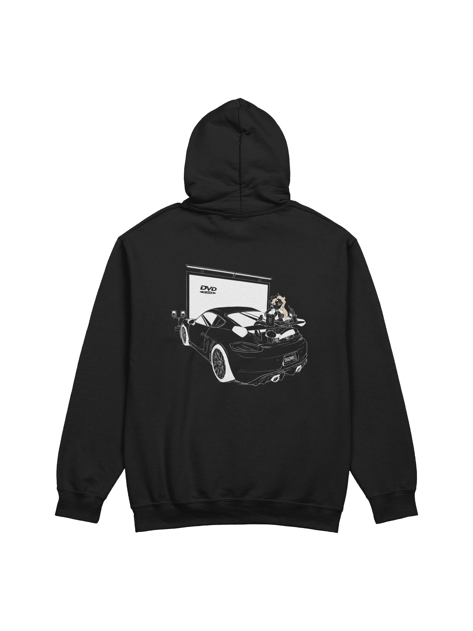 Shazimei 'Show' Dark Oversized Hoodie product image (2)