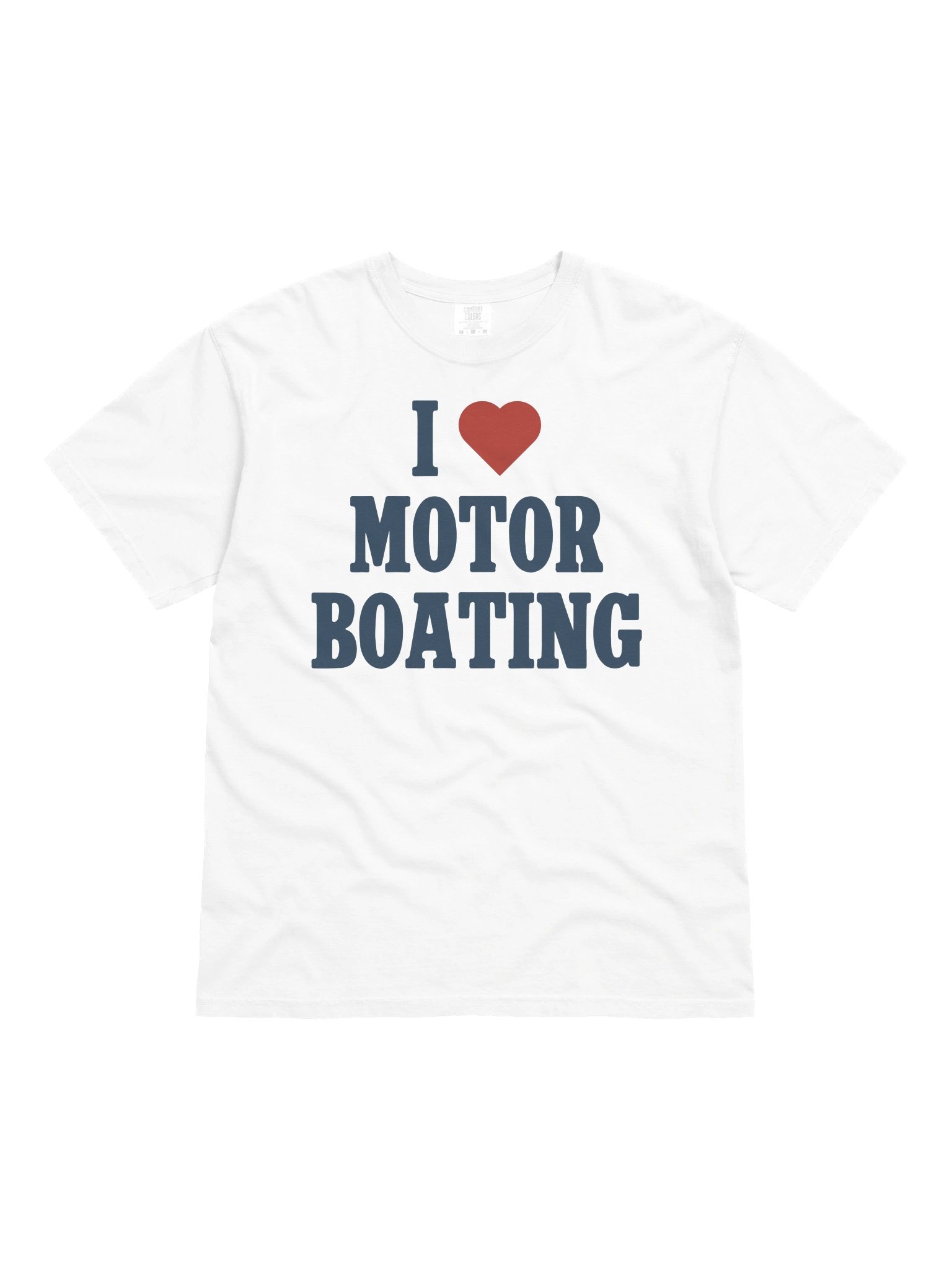 I Love Motor Boating – Funny Boating Design product image (3)