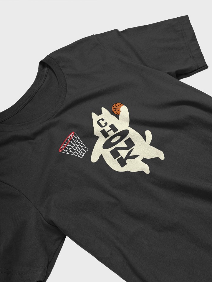 Basketball Chonk Cat - Unisex Adult Super Soft Lightweight T-shirt product image (2)