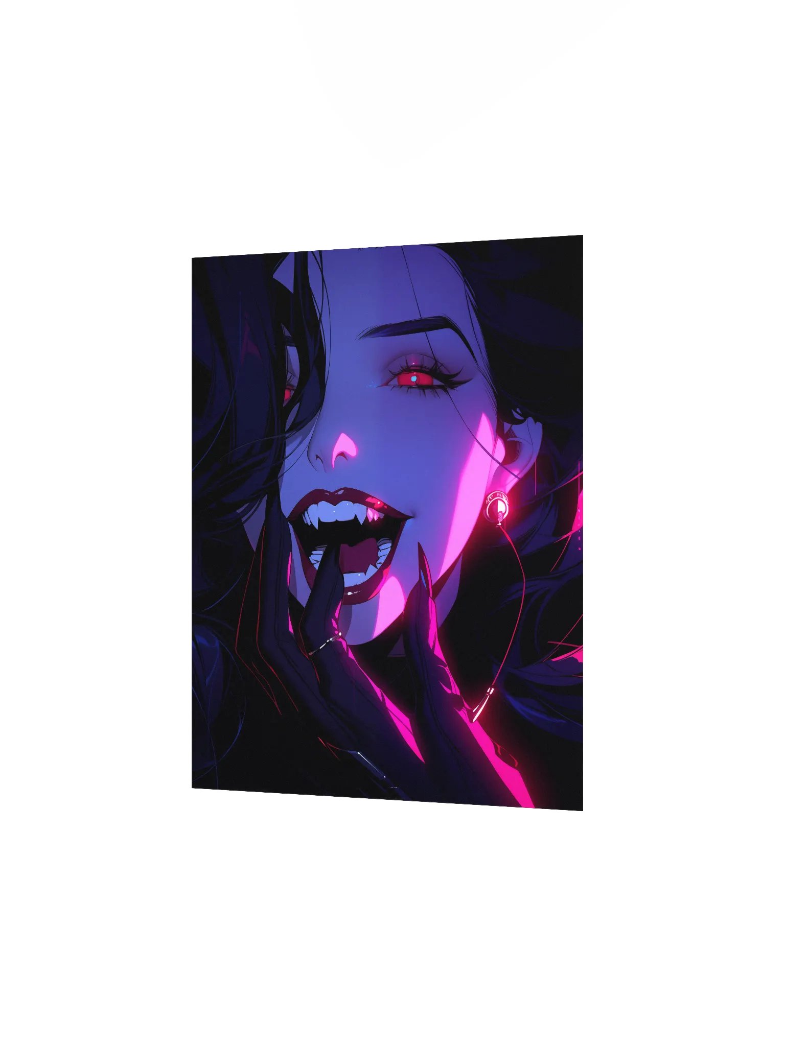 Neon Vibrant Vamp Poster product image (10)