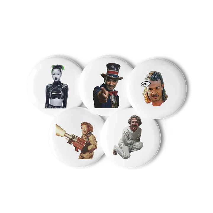 Milky Crate's Pin Button Set product image (3)