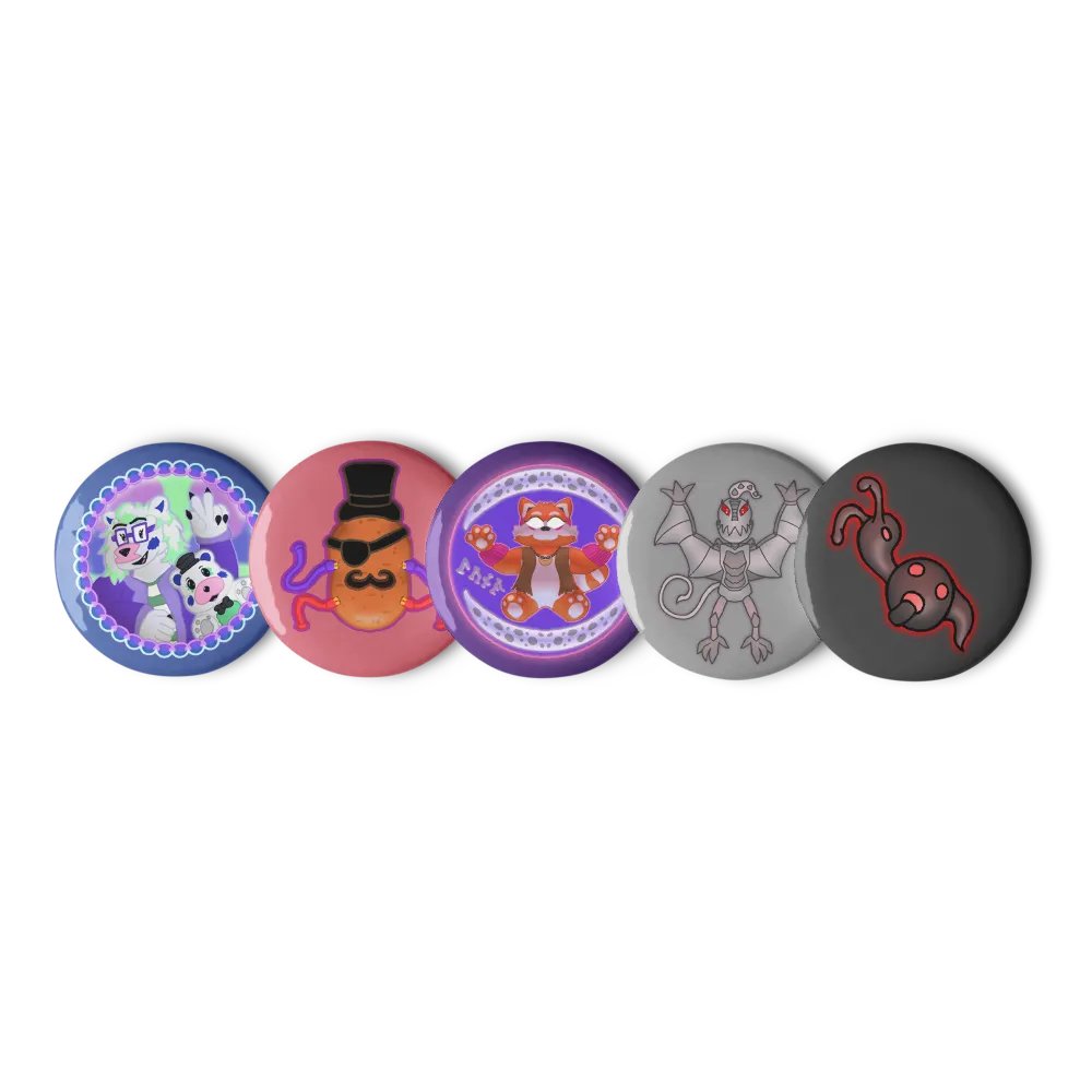 Plushverse Pals - Pin Set product image (4)