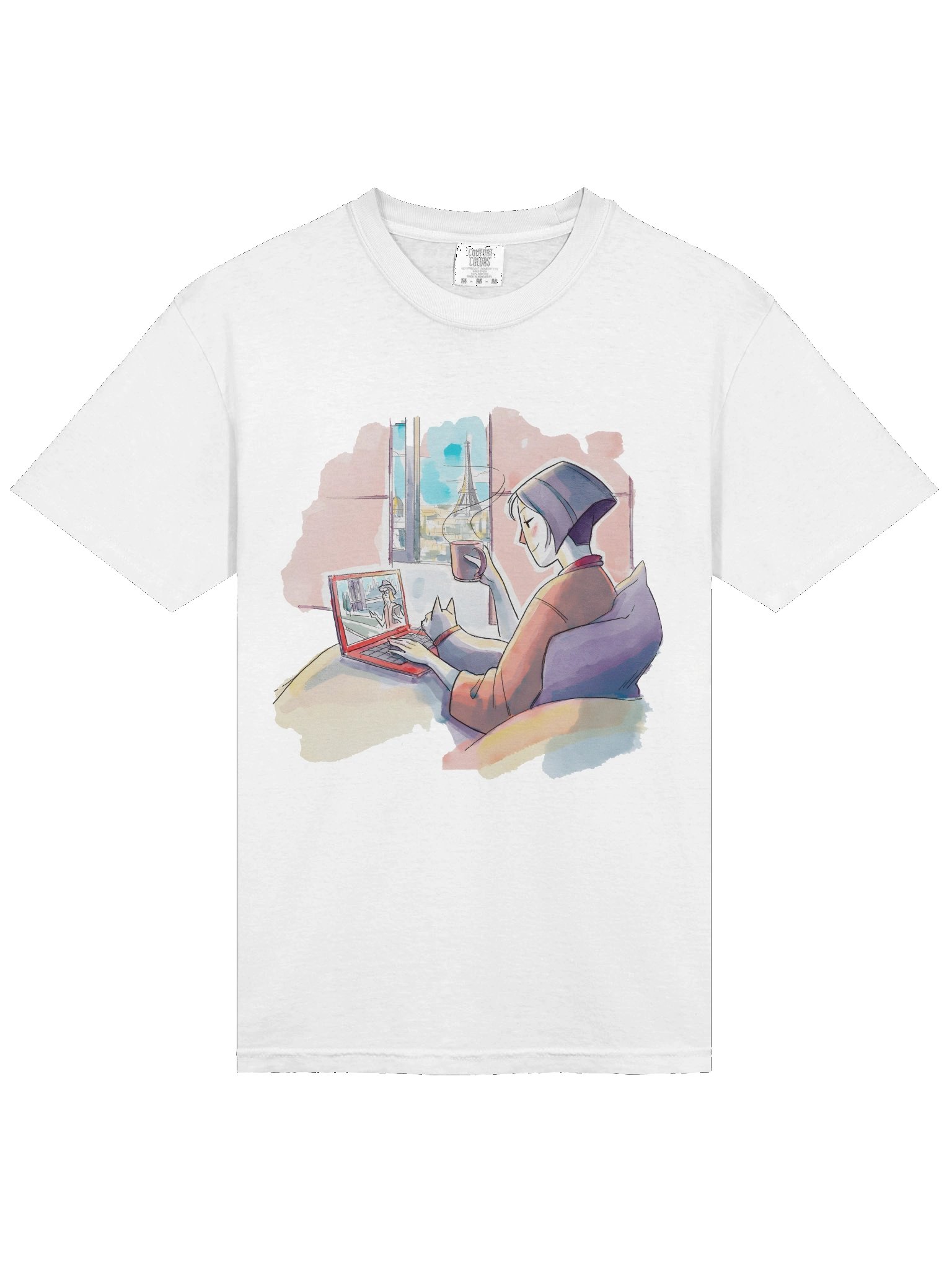 Streaming from Paris Tee product image (108)