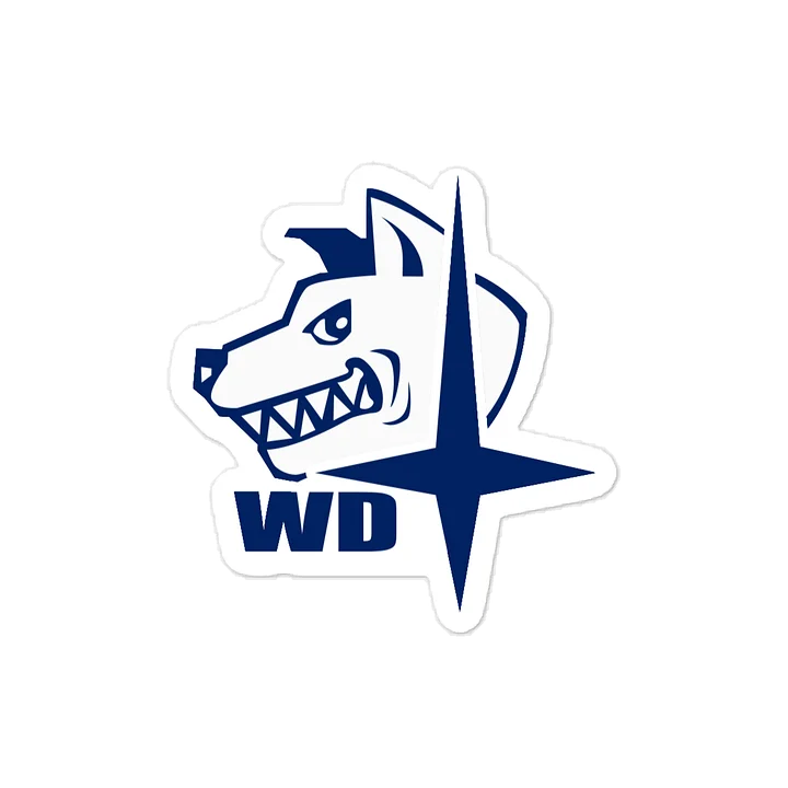 White Dingo Sticker product image (1)