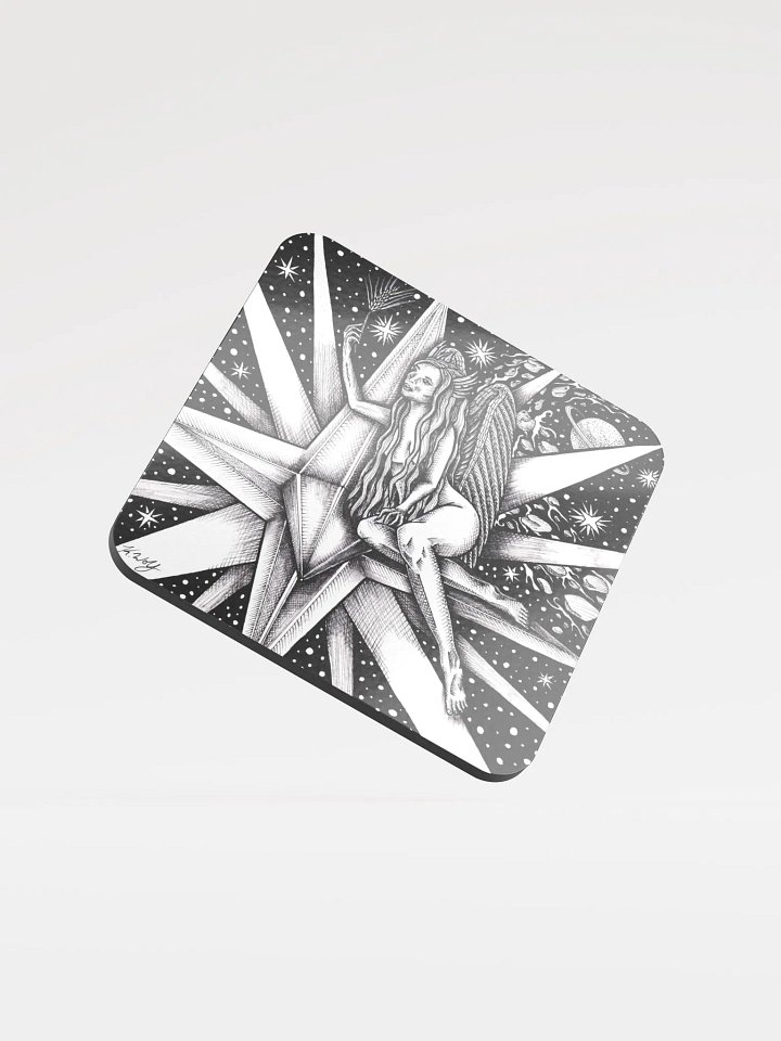 Virgo Zodiac coaster product image (1)