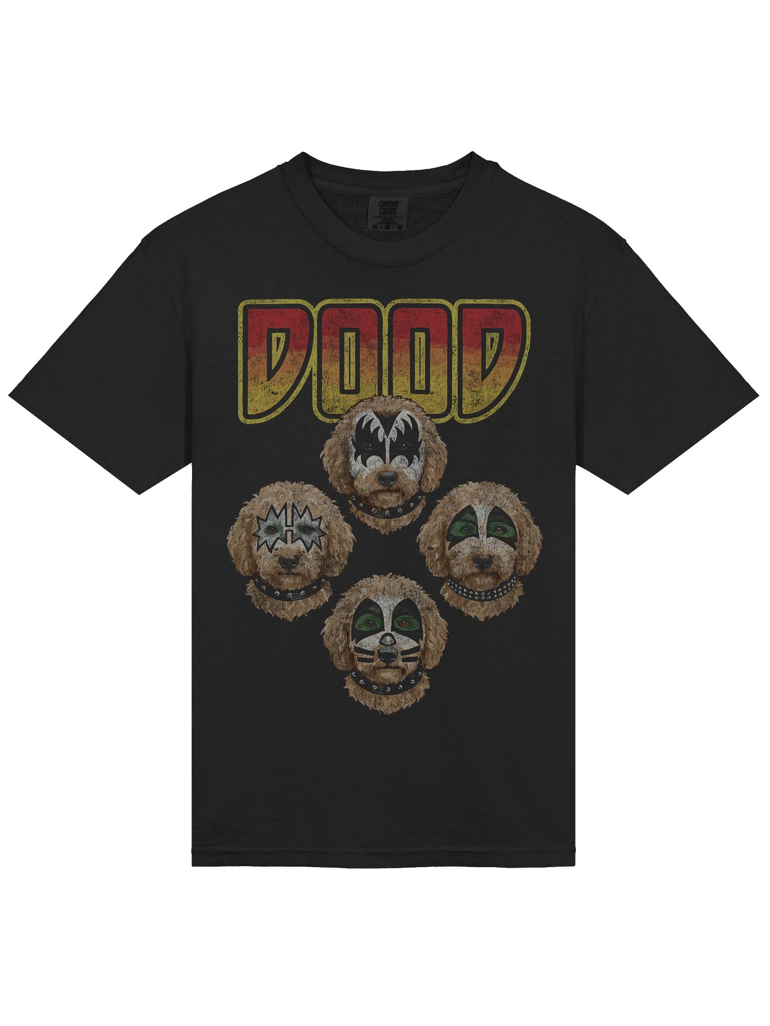 Dood Rock Band Comfort Colors Garment-Dyed Heavyweight T-Shirt product image (3)