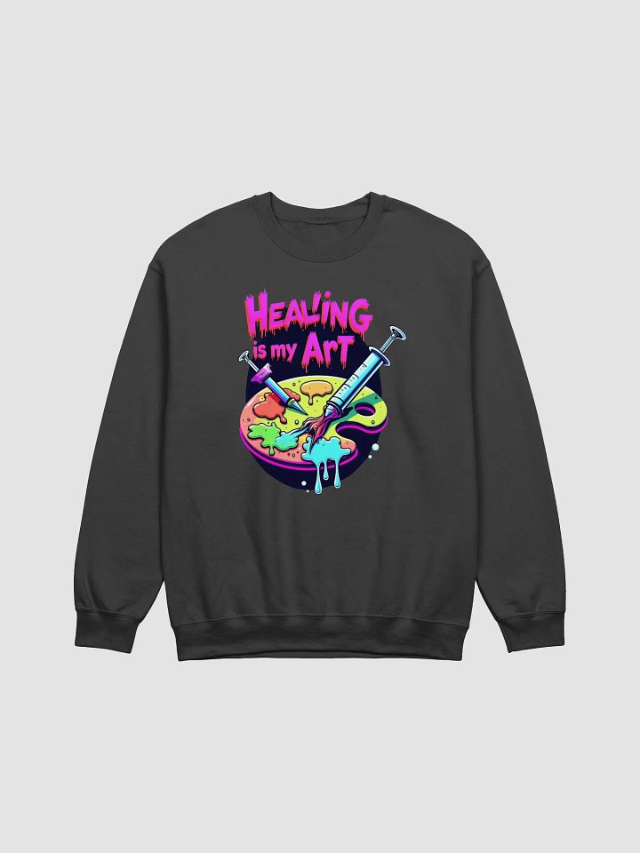 Artistic Healing Palette Crewneck Sweatshirt product image (4)