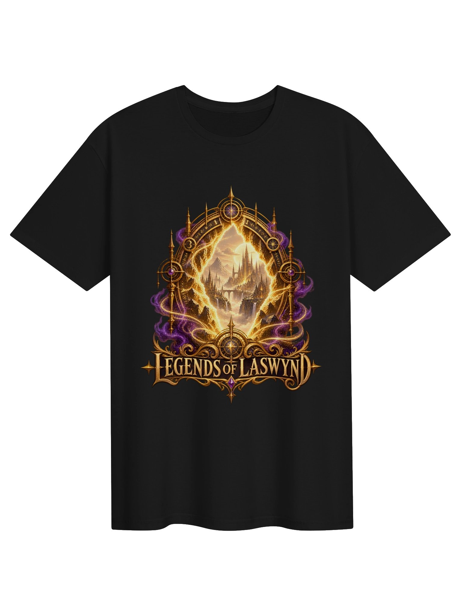Legends of Laswynd — Golden Rift T-Shirt product image (1)