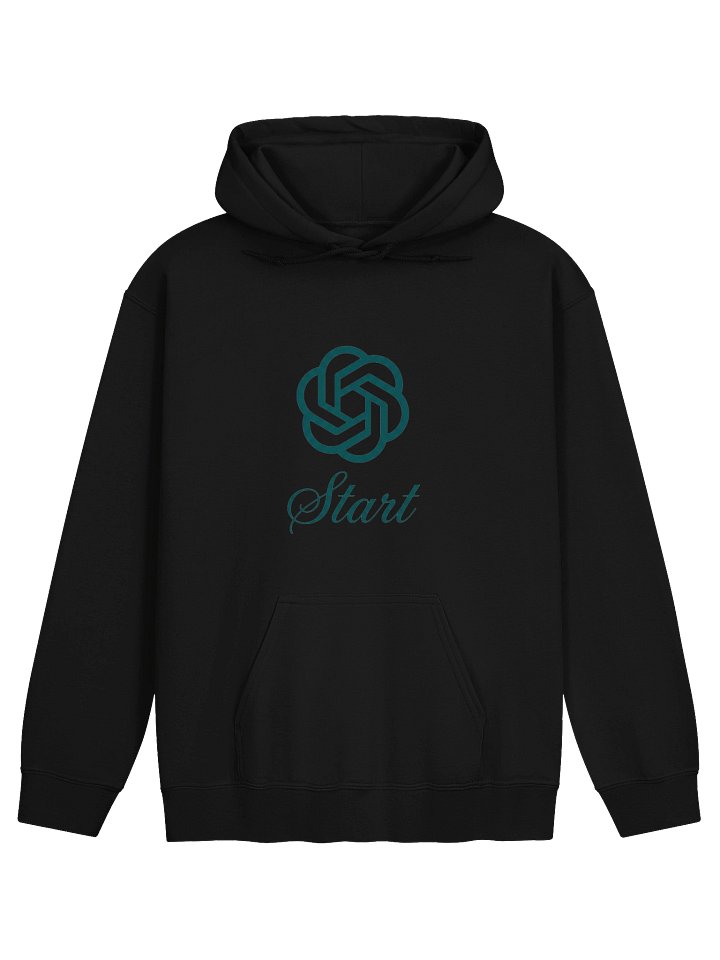 START AI Hoodie – Funny AI Assistant Hoodie for Developers, Programmers & Tech Enthusiasts product image (1)