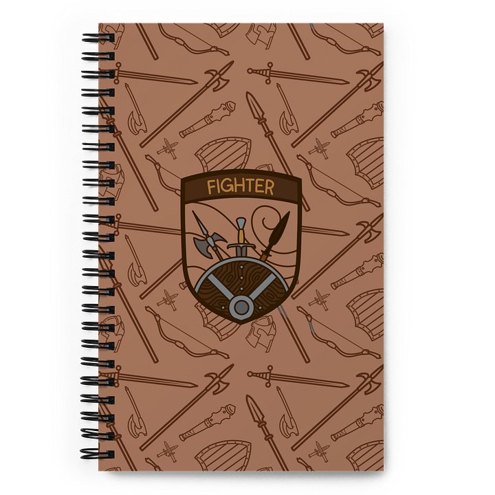 Fighter Sprial Bound Notebook product image (1)