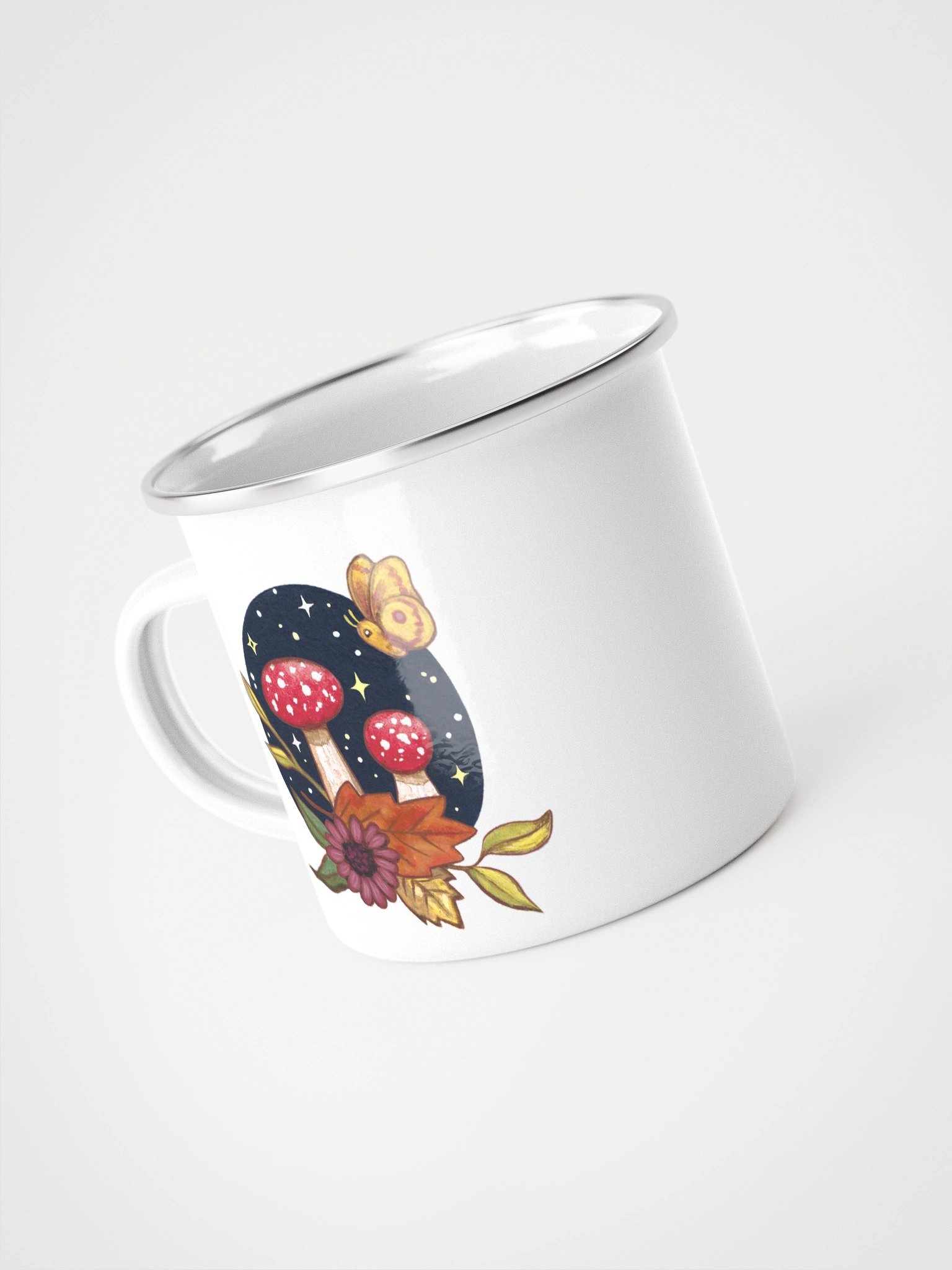 Autumn Secrets - Amanita Muscaria Enamel Mug product image (4)