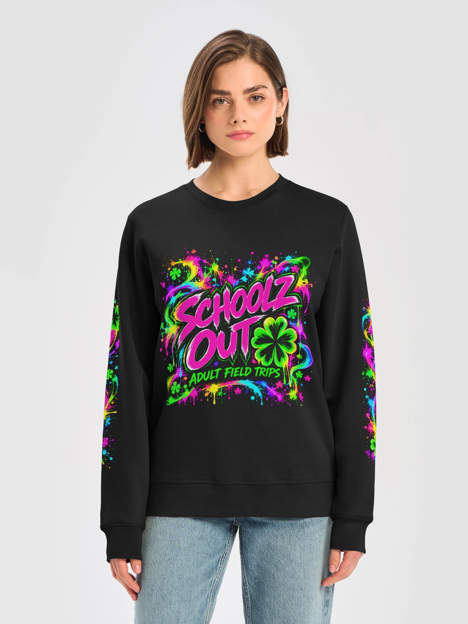 Schoolz Out After Dark Non-Hooded Sweatshirt product image (5)
