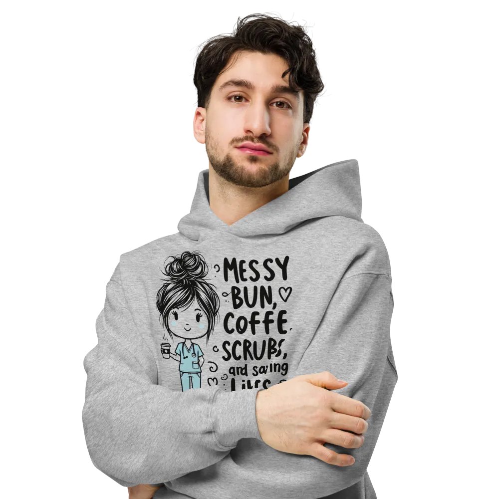 Casual Medical Worker Vibes Hoodie product image (16)