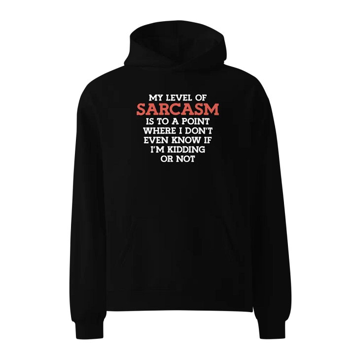 My Level of Sarcasm. product image (1)