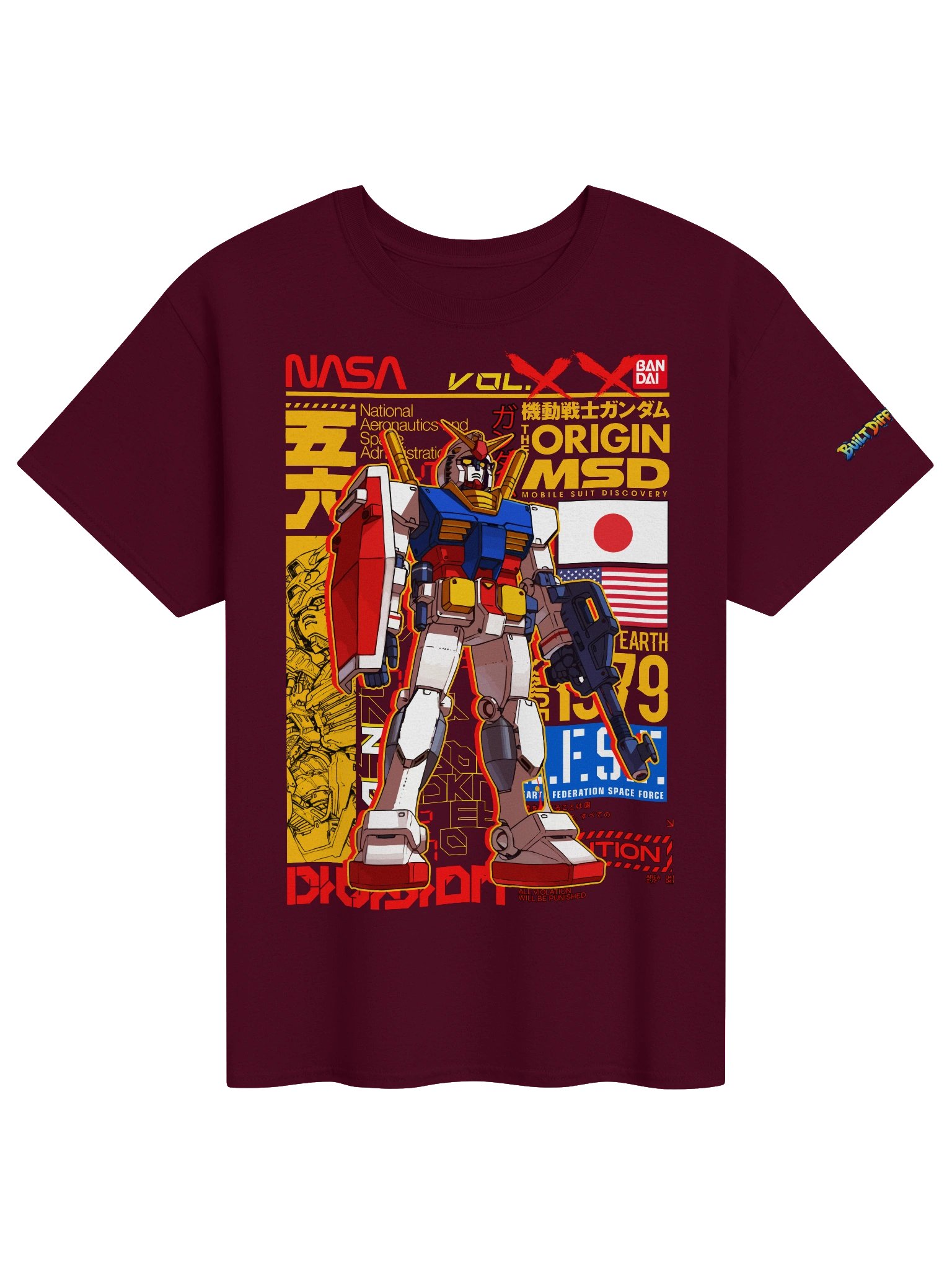 Mecha Command: Origin MSD Poster Tee product image (51)