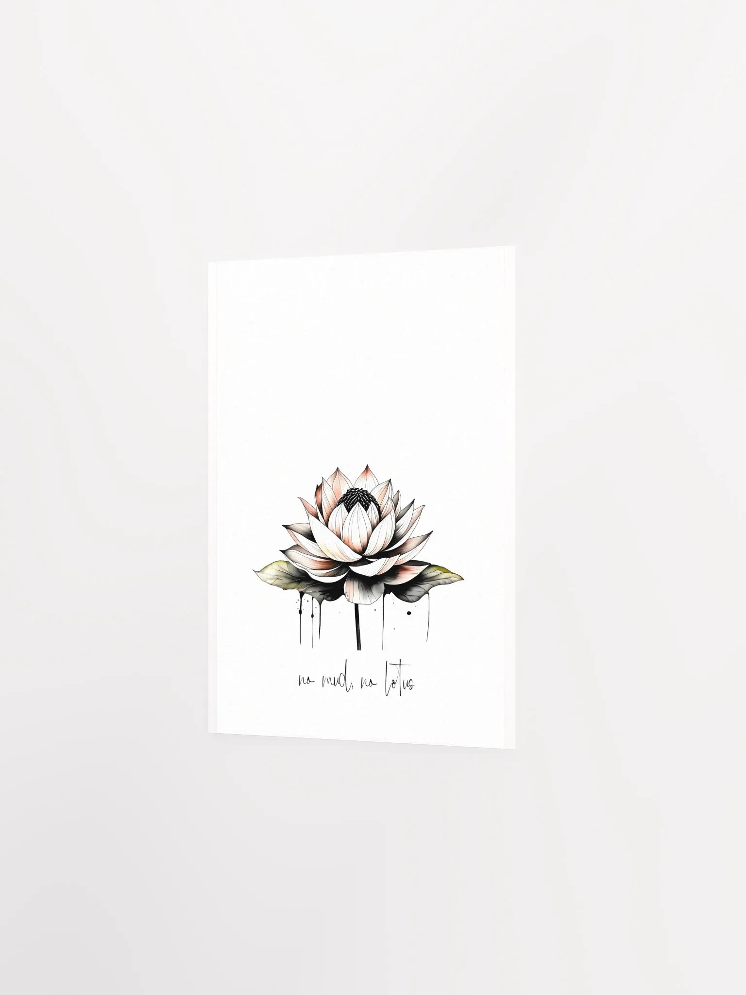 No Mud, No Lotus Poster Print product image (2)