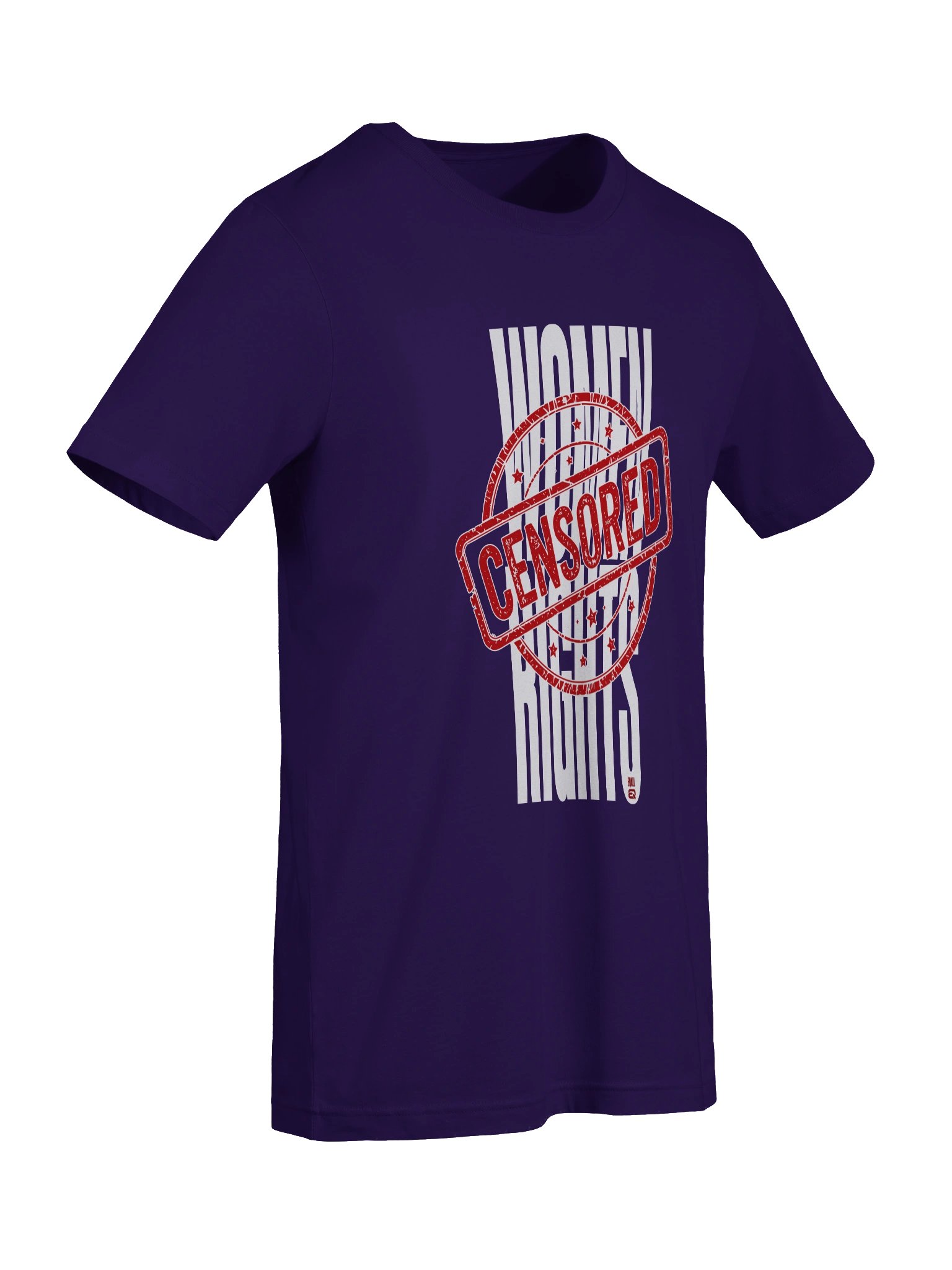 Bella_EQALL® Essential Women's Rights Statement Tee_White / Red product image (9)