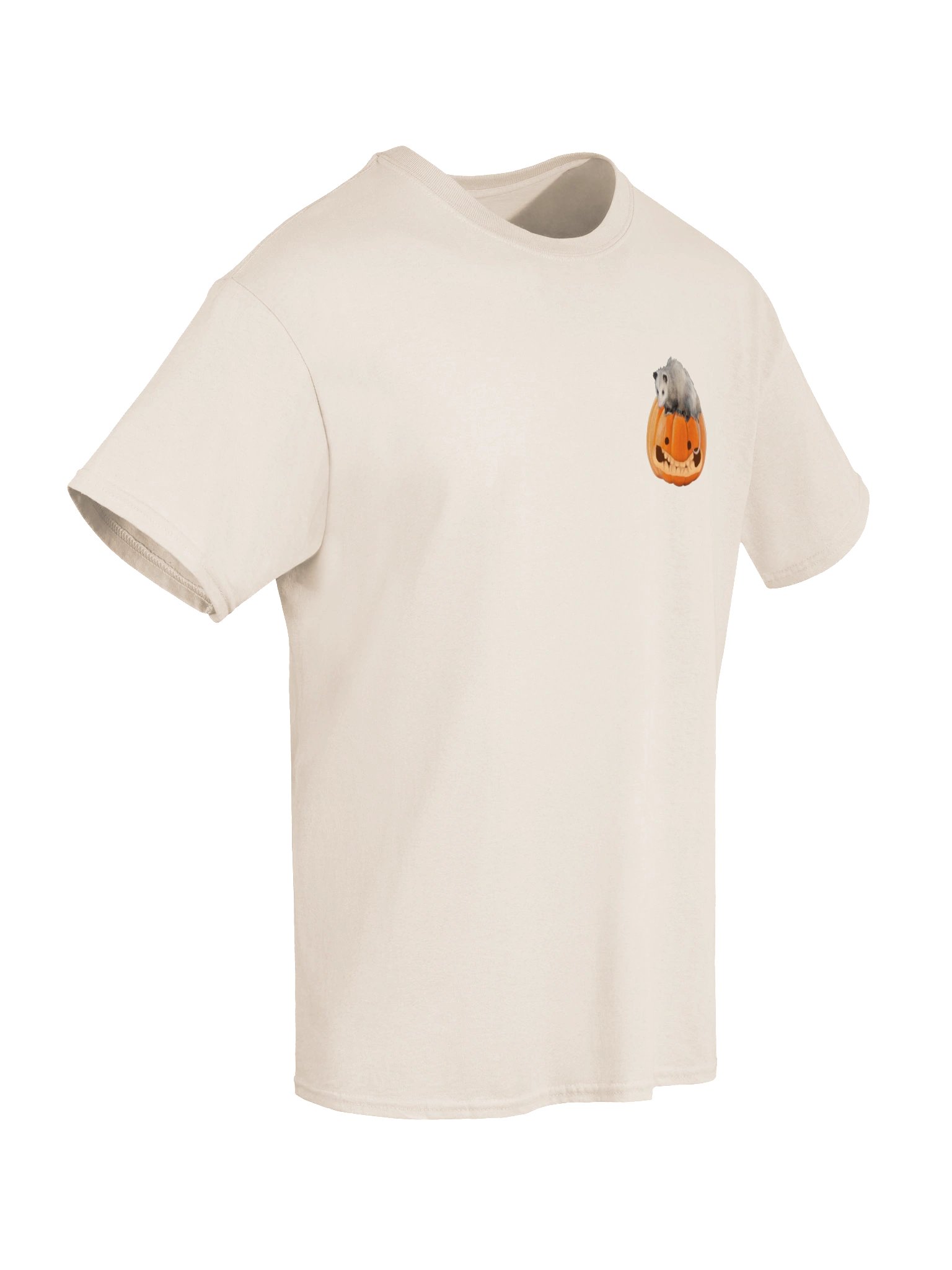 All Tricks No Treats [Double Sided]- Autumn Pumpkin Possum T-shirt product image (6)