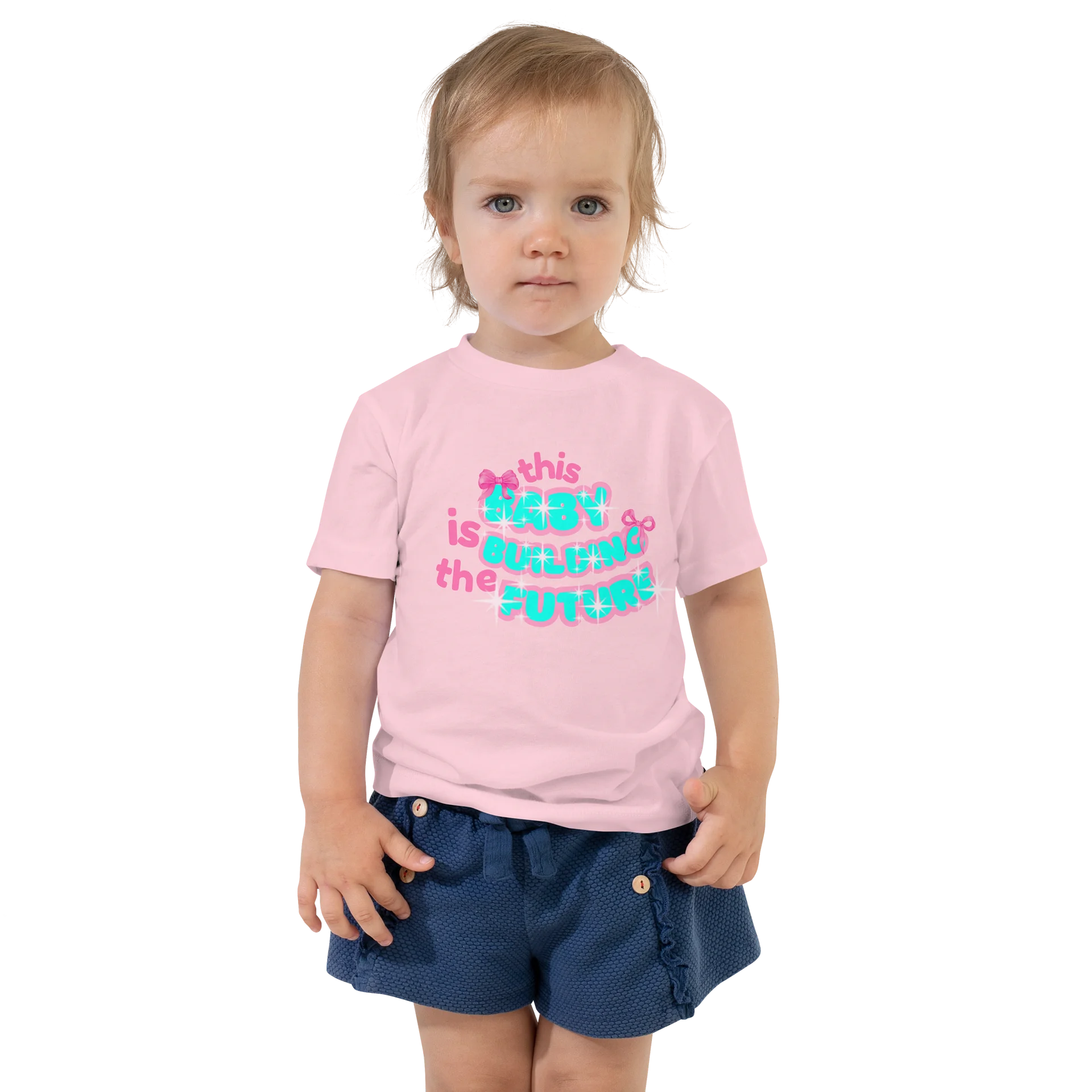 This Baby is Building the Future🩷Super Soft🪽T-shirt🩷 product image (2)