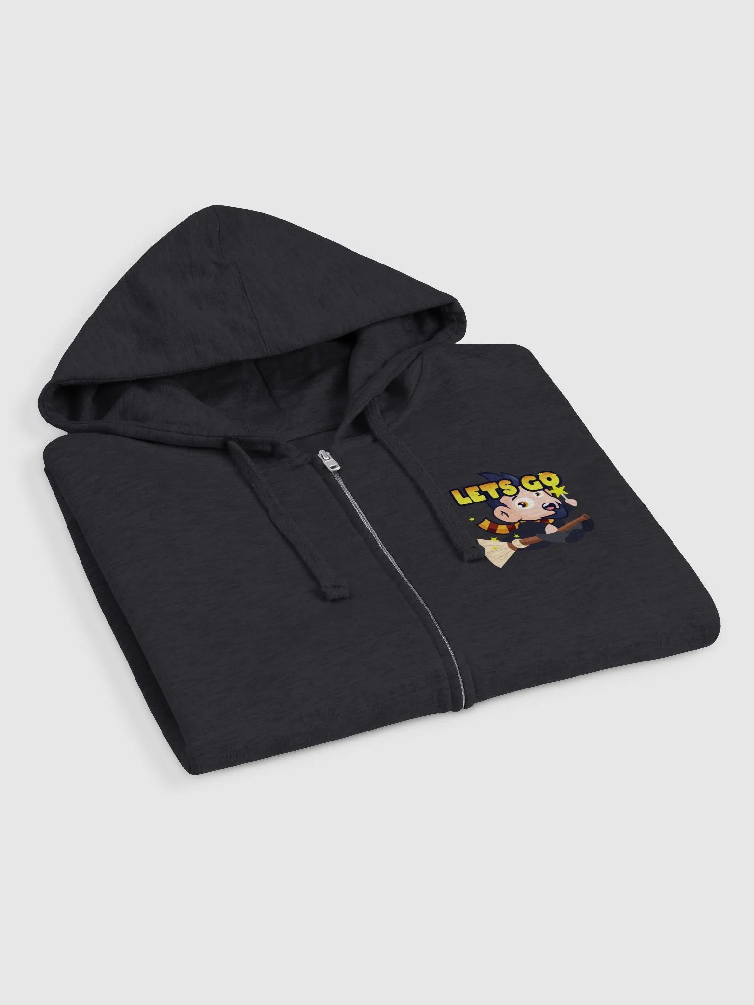 JOSH POTTER LETS GO FLEECE ZIP UP HOODIE product image (10)
