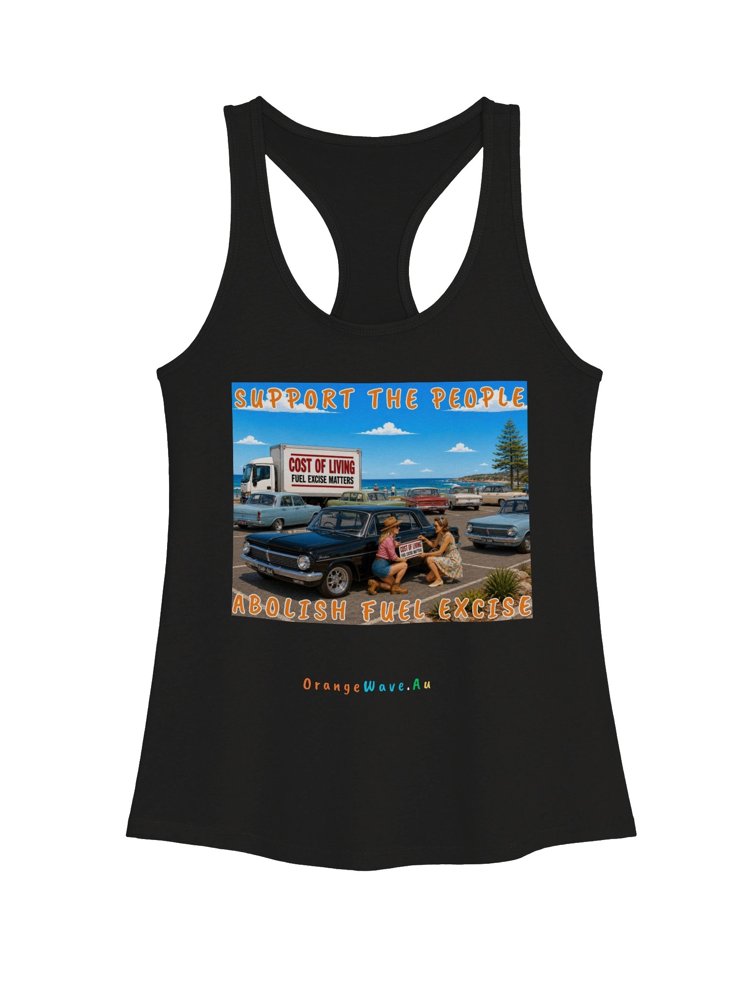 Support the People Racerback Tank product image (2)