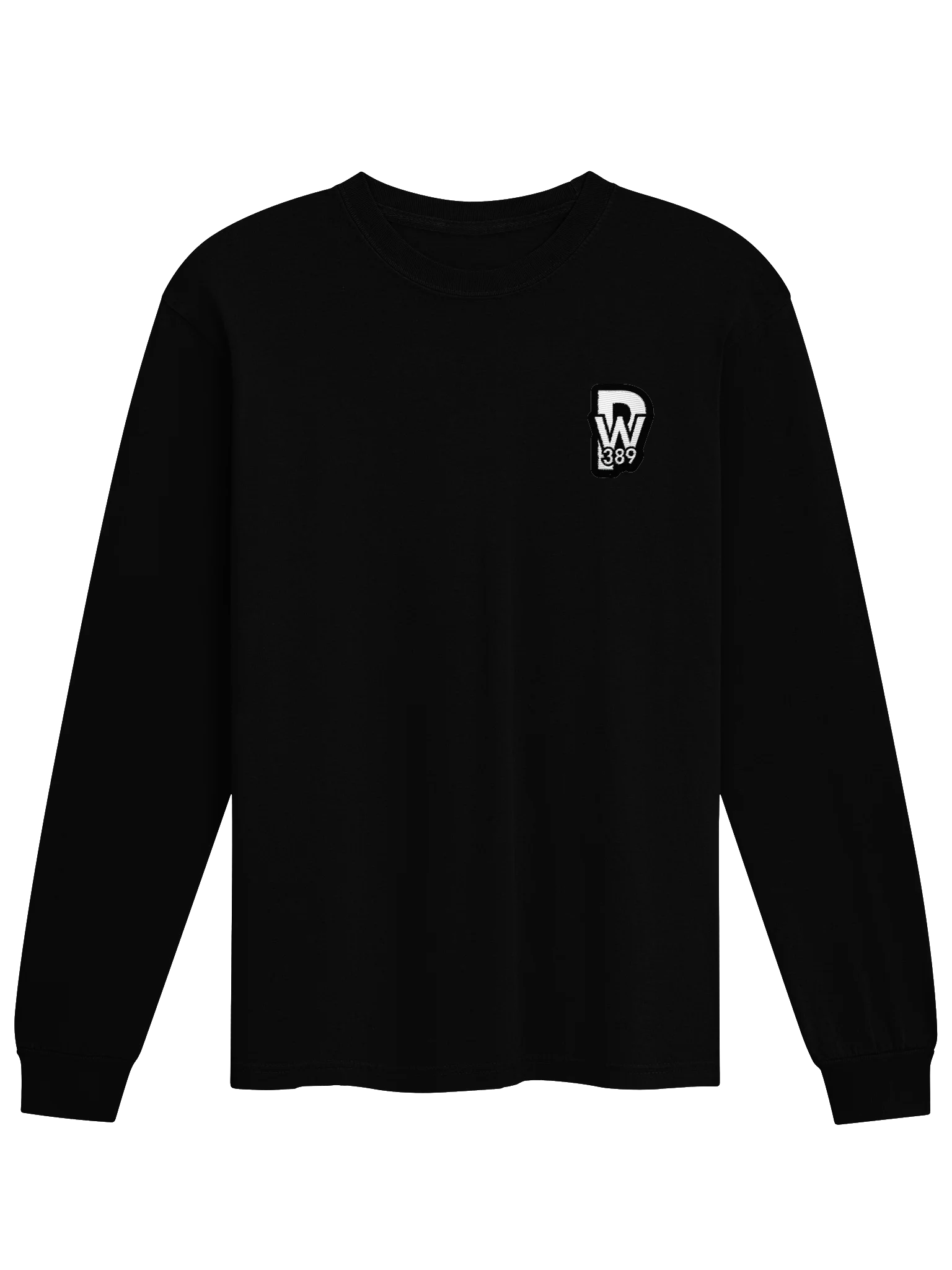 PW389 Comfort Colors Long Sleeve Tee (Embroidered Logo) product image (7)