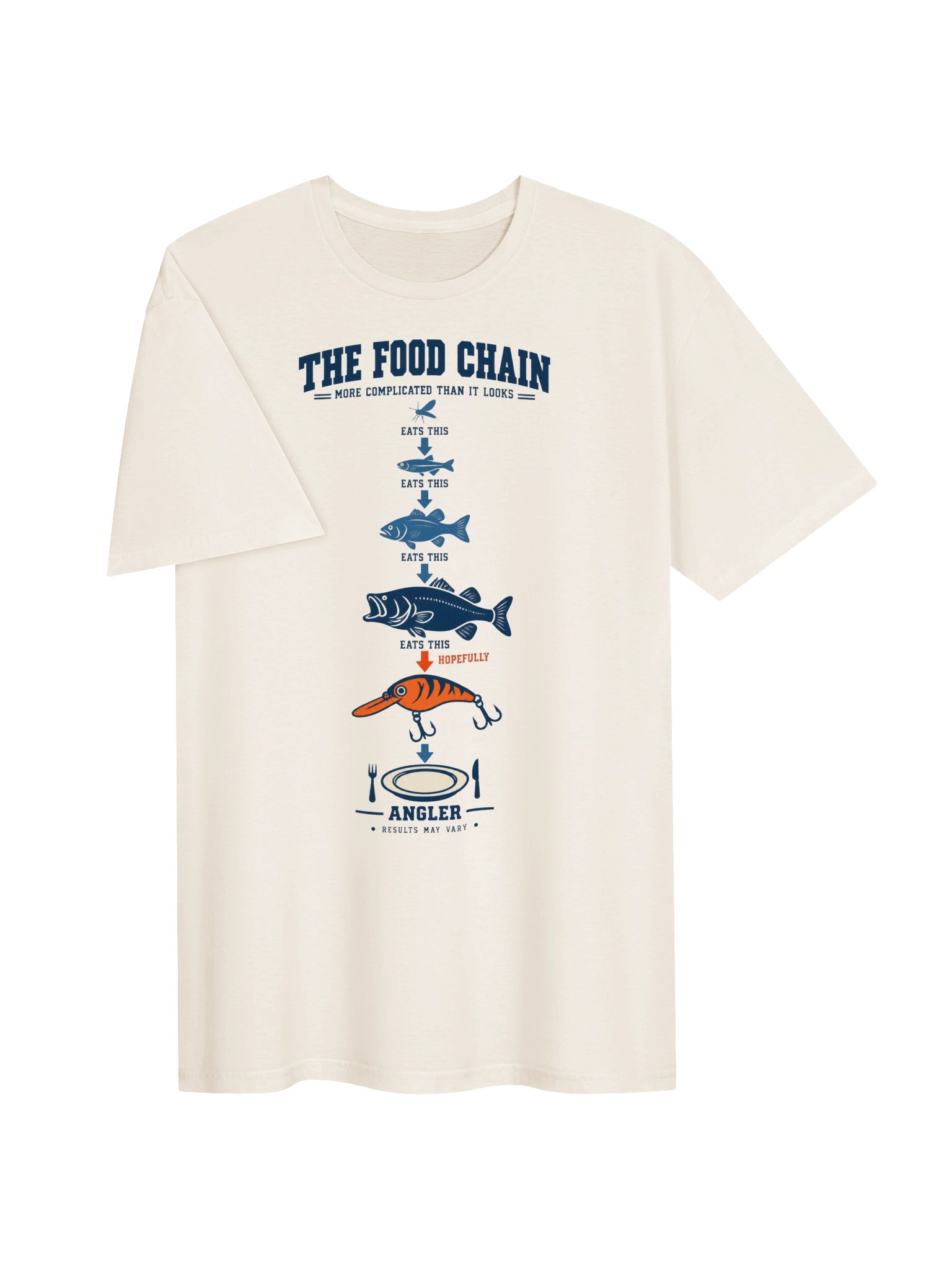 The Angler Food Chain T-Shirt product image (3)