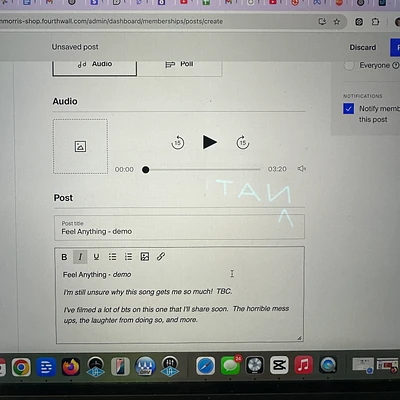 Audio thumbnail