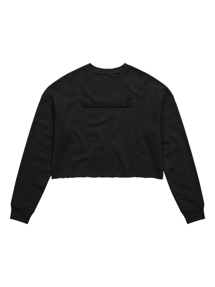 TTV Black - Bella+Canvas Women's Fleece Crop Sweatshirt product image (1)