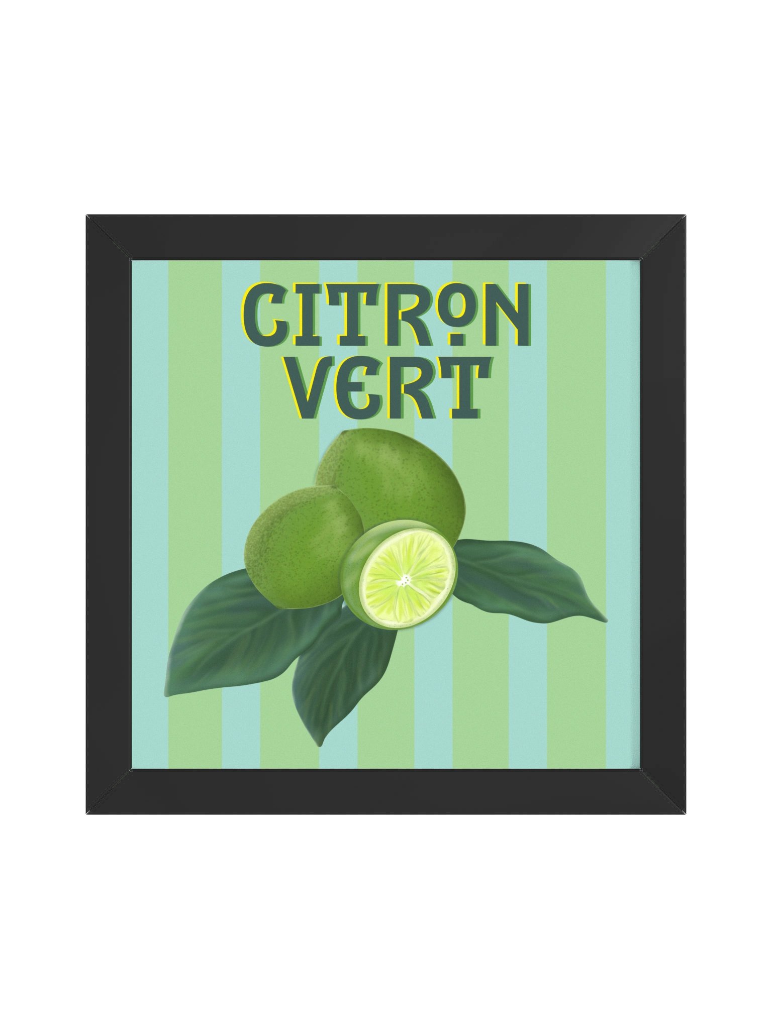 Citron Vert – Framed High-Quality Matte Poster product image (2)