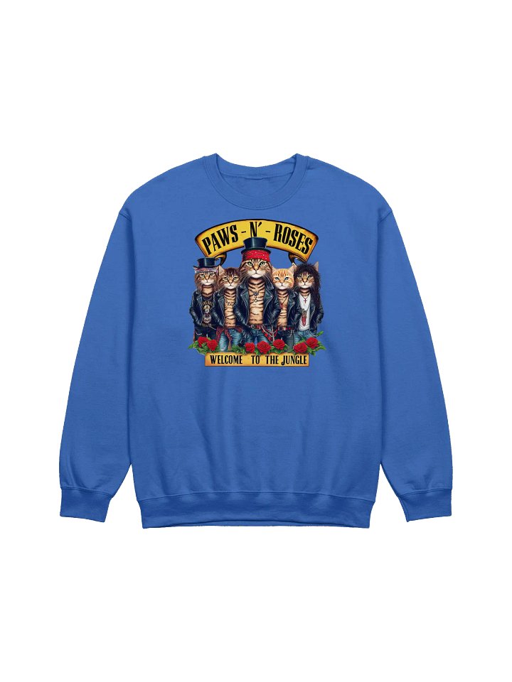 PAWS N' ROSES SWEATSHIRT product image (1)