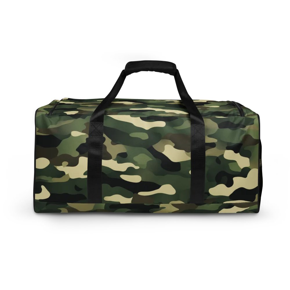 NR-Nurain- Monogram All-Over Print Duffle Bag product image (4)