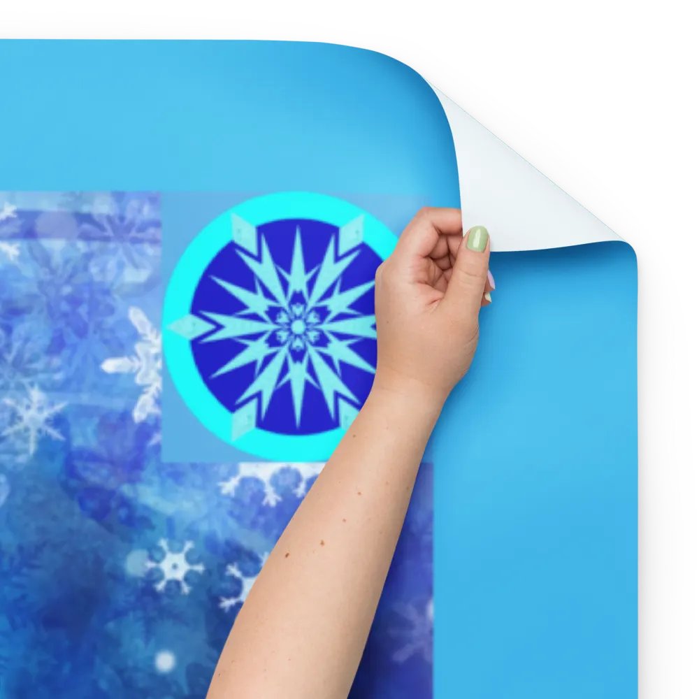 snowflake wrapping paper product image (9)