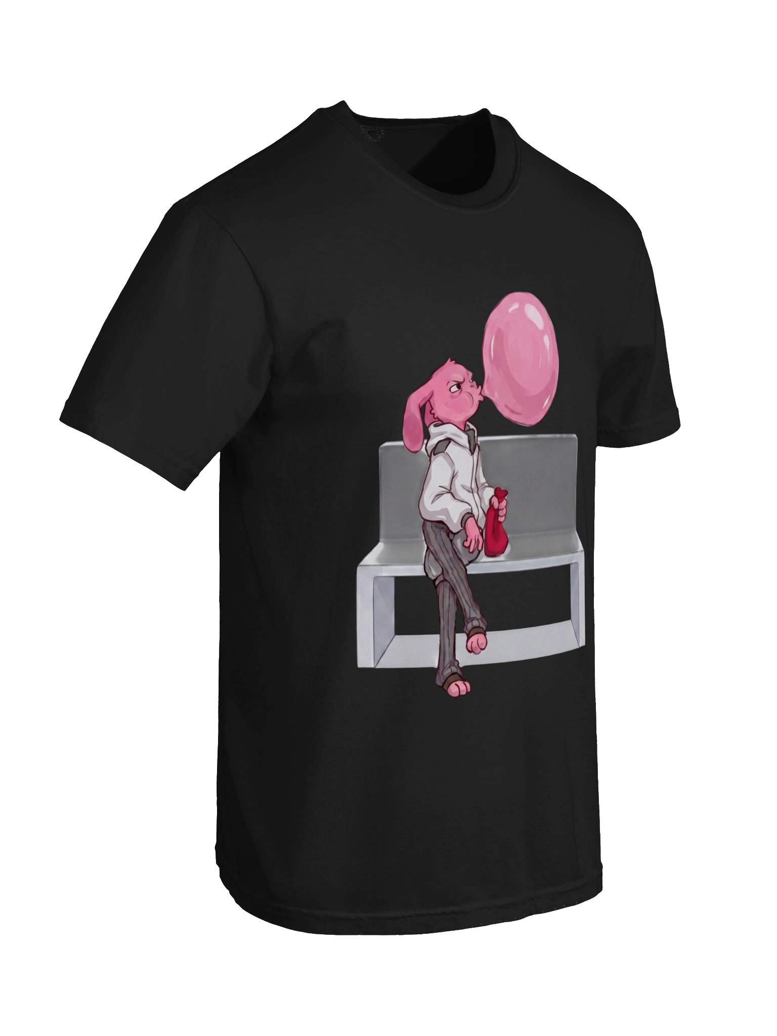 Bubblegum Bench T-Shirt – Cute Creepy Hospital Aesthetic Unisex Tee product image (72)