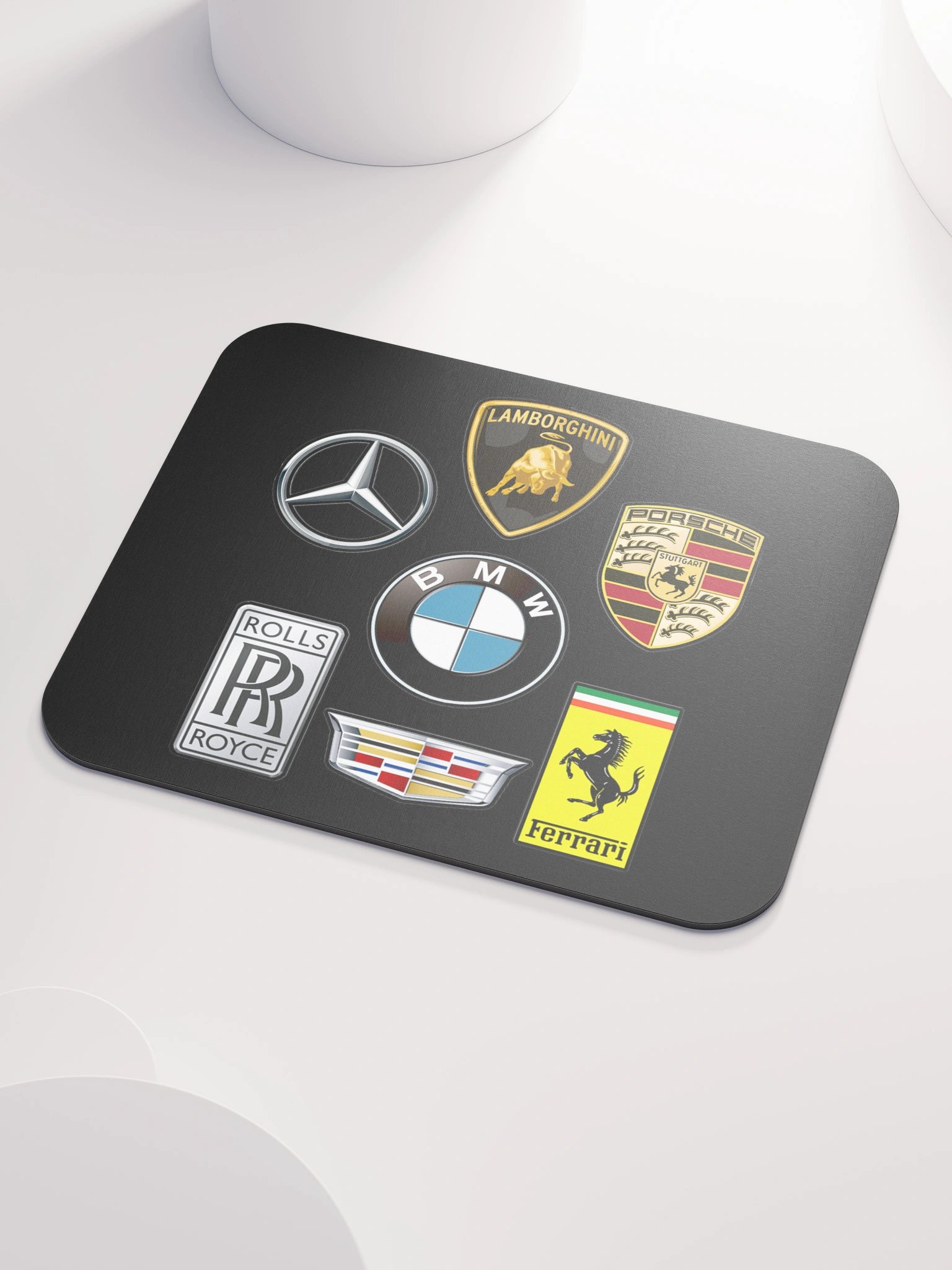 Luxury Car Logos Mouse Pad product image (3)