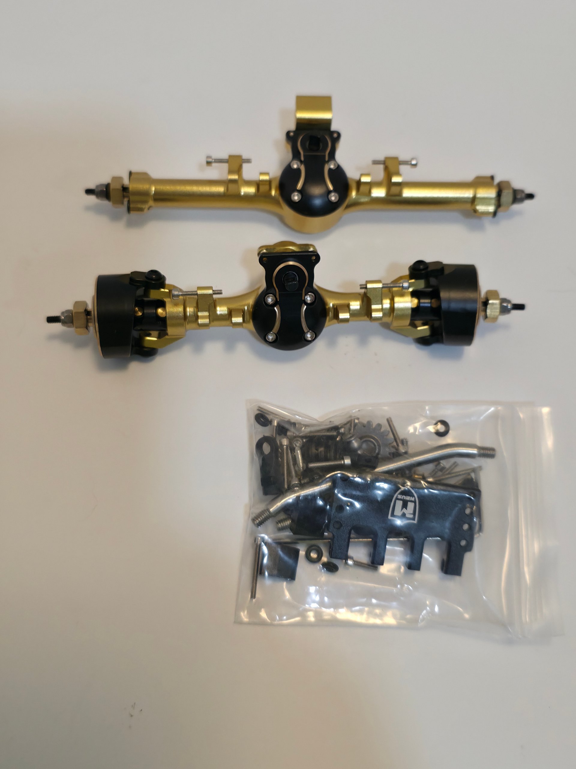 Meus Isokinetic gold axles product image (2)