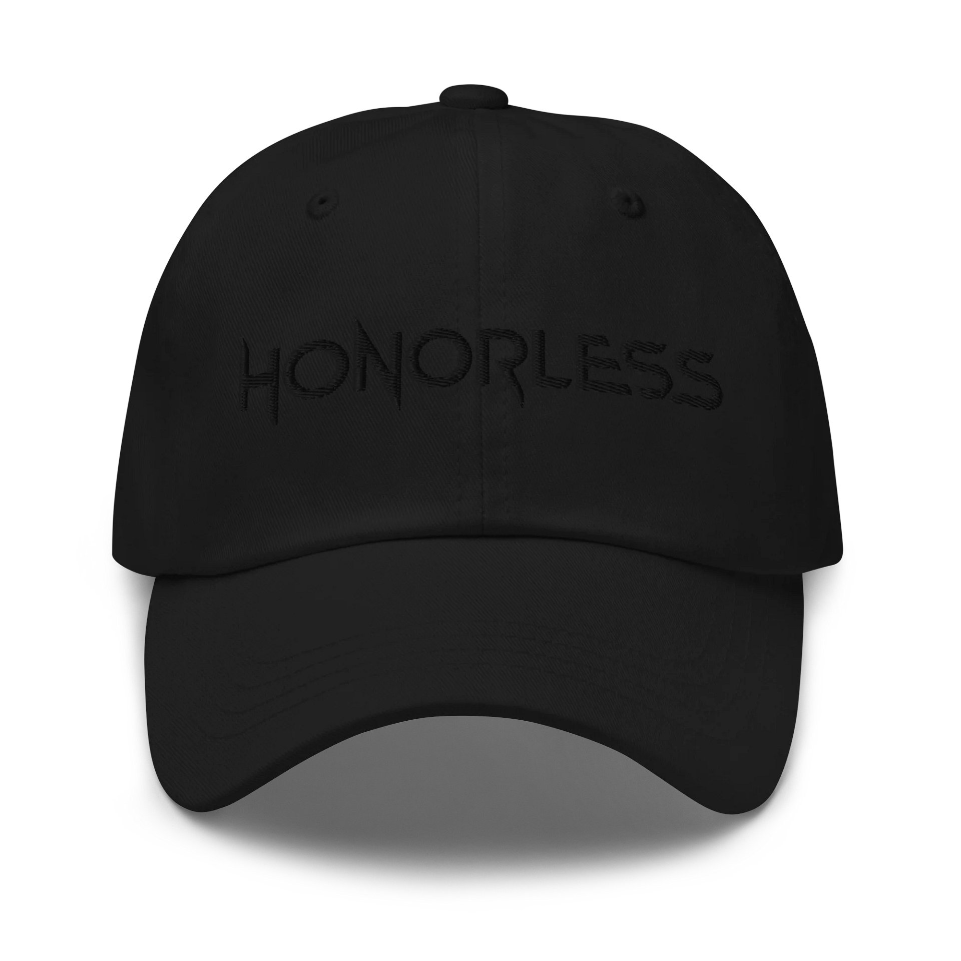 HONORLESS LOGO // BLACK ON BLACK product image (1)