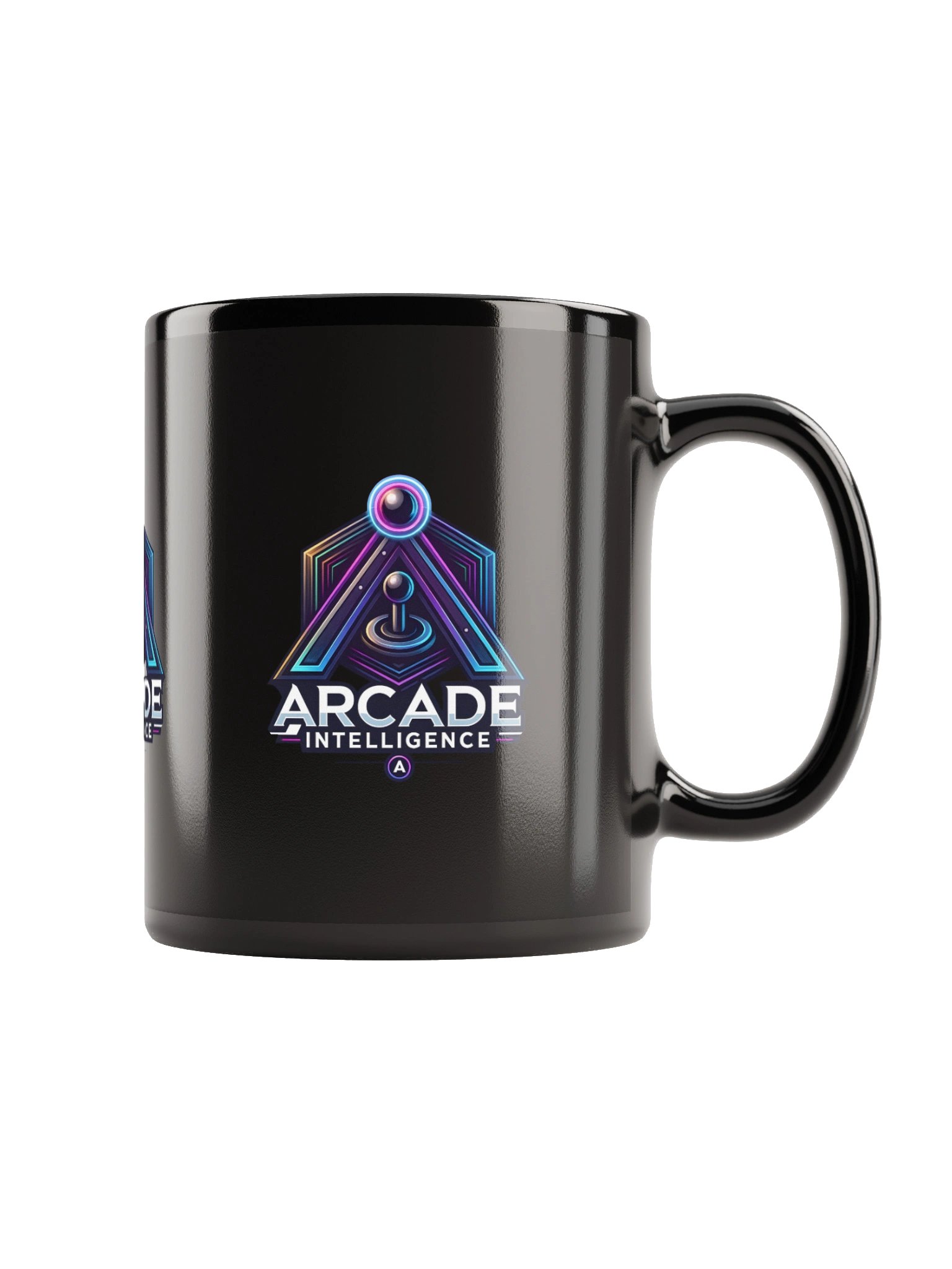 A.I. Black Glossy Coffee Mug product image (2)