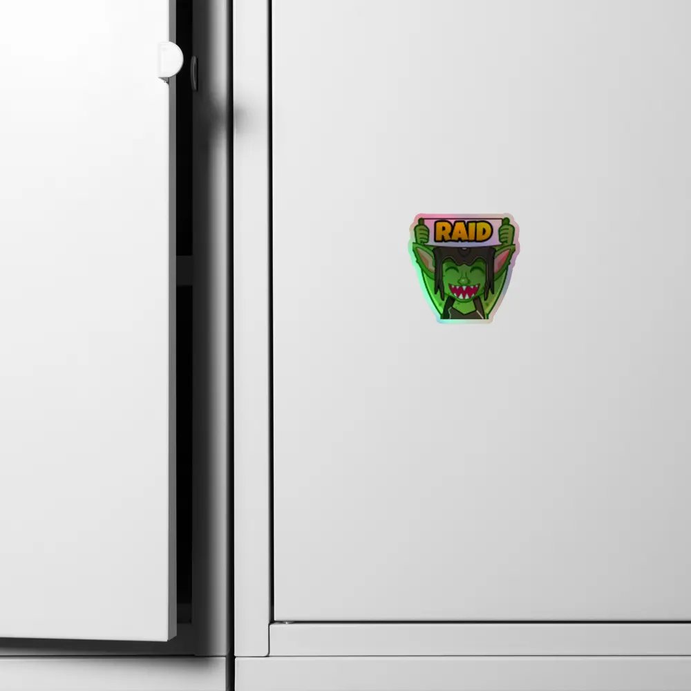 Raid Holographic Sticker product image (4)