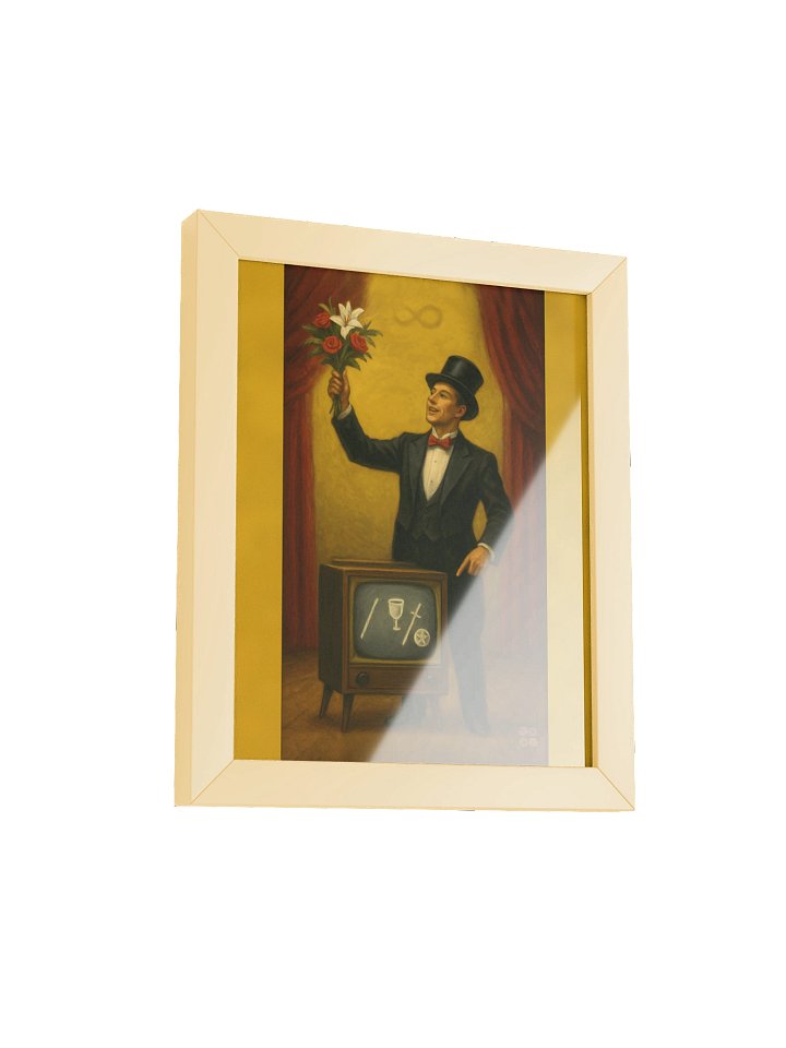 1 The Magician Tarot Art Framed Poster product image (2)
