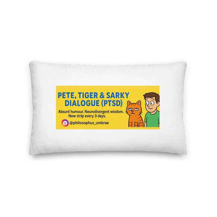 PTSD CARTOON [pillow] product image (2)