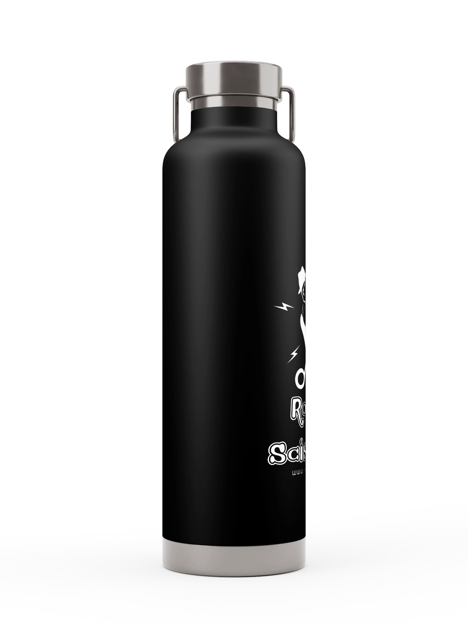 Rolling with Scissors Insulated Water Bottle product image (3)