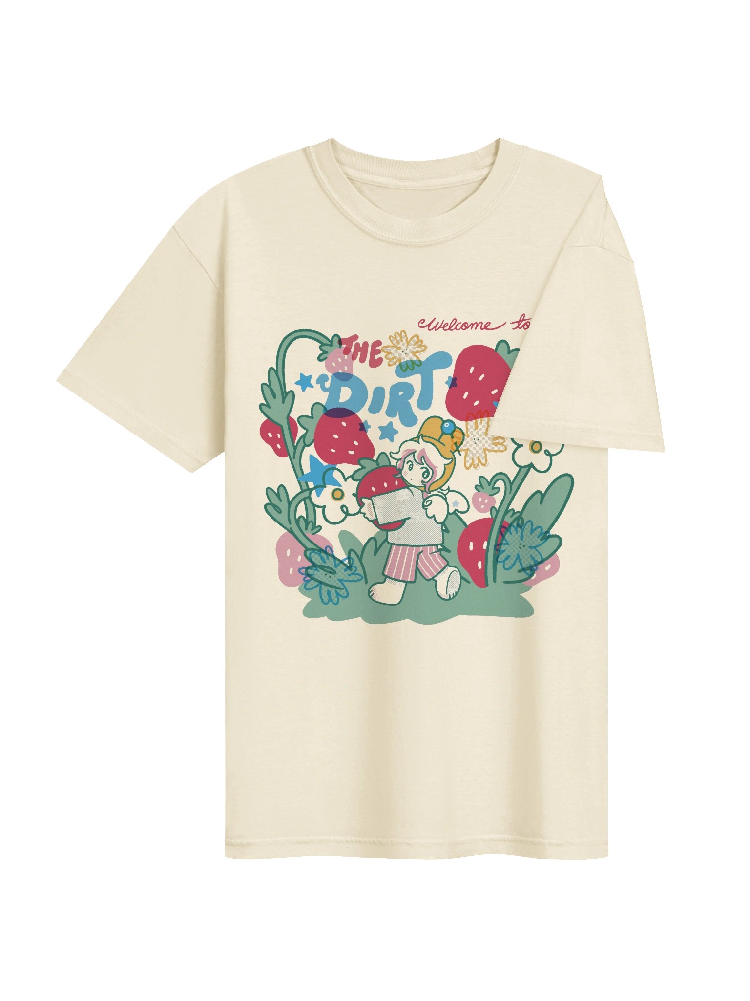 'Welcome to The Dirt' Front Only T-Shirt (Design 1) product image (4)